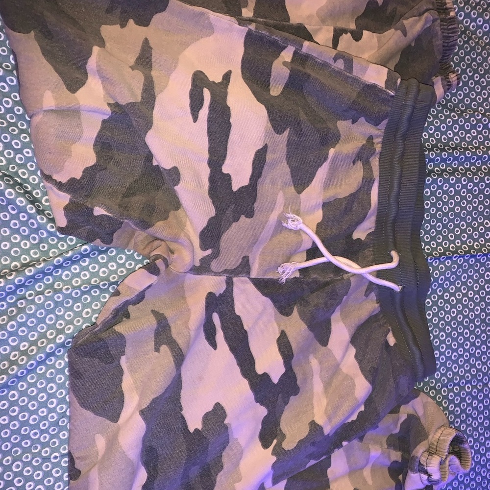Camo Green Tan Sweatpants
